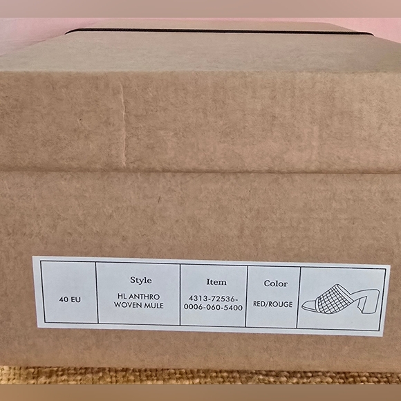 NIB: Athropologie Woven Mule - Picture 10 of 11